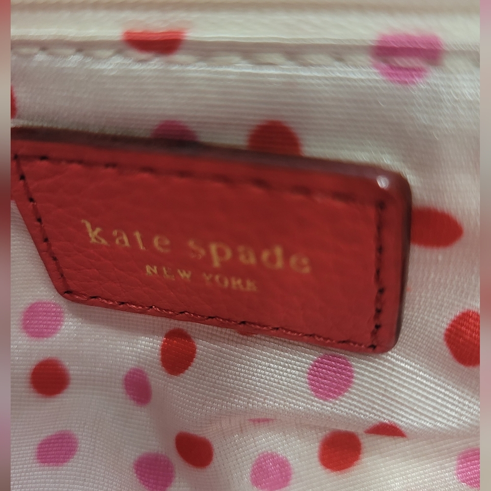 Kate Spade Coral Leather Purse - Picture 4 of 16